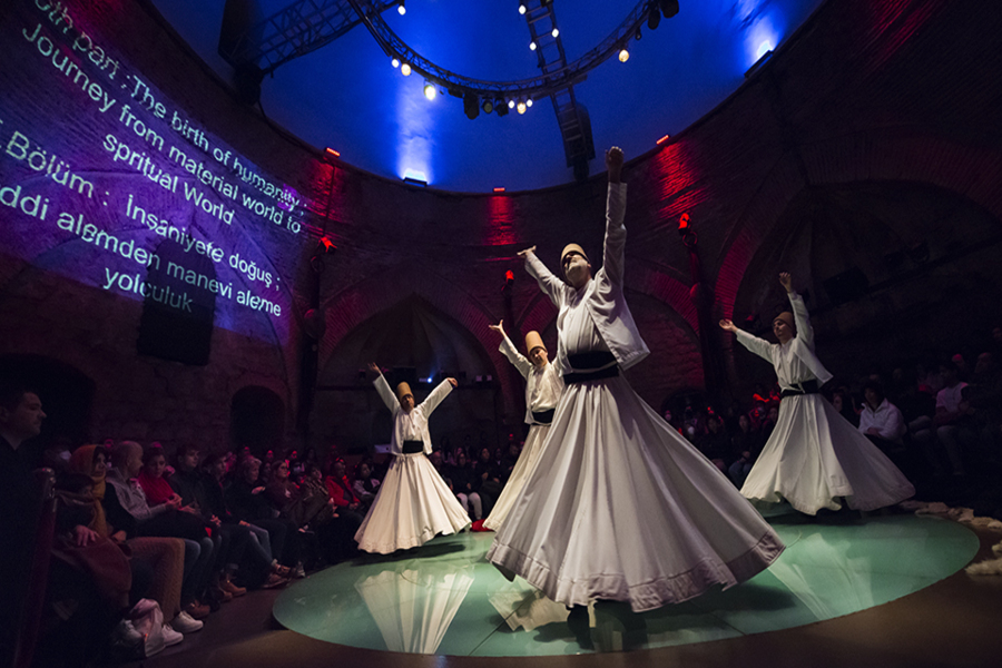 Whirling Dervishes Show and Exhibition